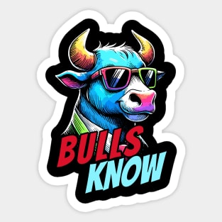 Stock Market Bulls Know Sticker